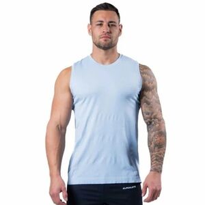 Alphalete Arctic Blue Athletic Lightweight Sleeveless Hero Tank Top Mens Medium